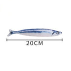 of cat-teasing toys simulation fish tear-teasing cat chew plush toys fish cat supplies Pet supplies