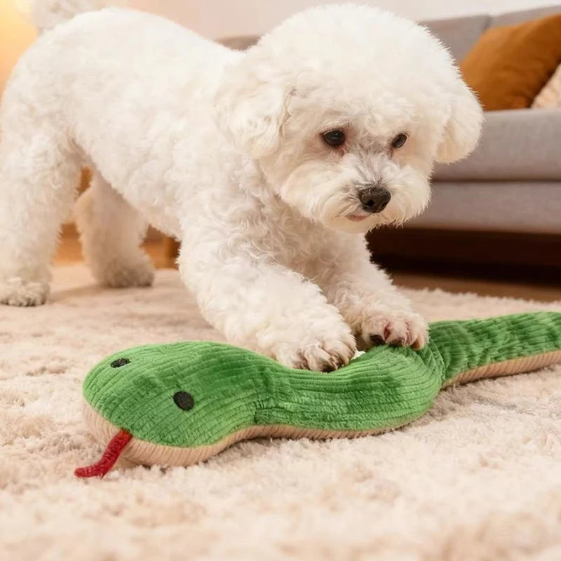 Dog Toy Snake Interactive Toy Kitten Kick Toy Interactive Pet Toy for Indoor Cats 16.5 Inches Pet Supplies