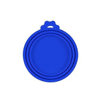 Reusable 3 In 1 Pet Food Can Silicone Cover Dogs Cats Storage Tin Cap Lid Seal Cover Pet Supplies Suitable For 8.5cm/7.5cm/6.5cm