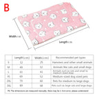 Flannel Pet Mat Dog Bed Cat Bed Thicken Sleeping Mat Dog Blanket Mat For Puppy Kitten Pet Dog Bed for Small Large Dogs Pet Rug