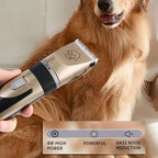 Pet hair trimmer - Dog, Cat, Rabbit and Dog Hair Clippers - Beard Trimmer Set - Electric scissors for pet grooming