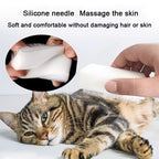 1/5/10PCS Cat Dog Massage Brush Pet Special Brush Multifunctional Dust Removal Sponge Cleaning Brush Simulated Cat Tongue Comb