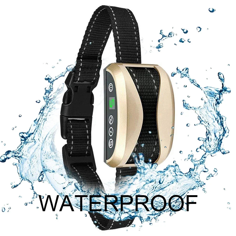 Homefish Dog Collar Anti Bark Control proof Rechargeable Anti Barking For Dogs Training Collars