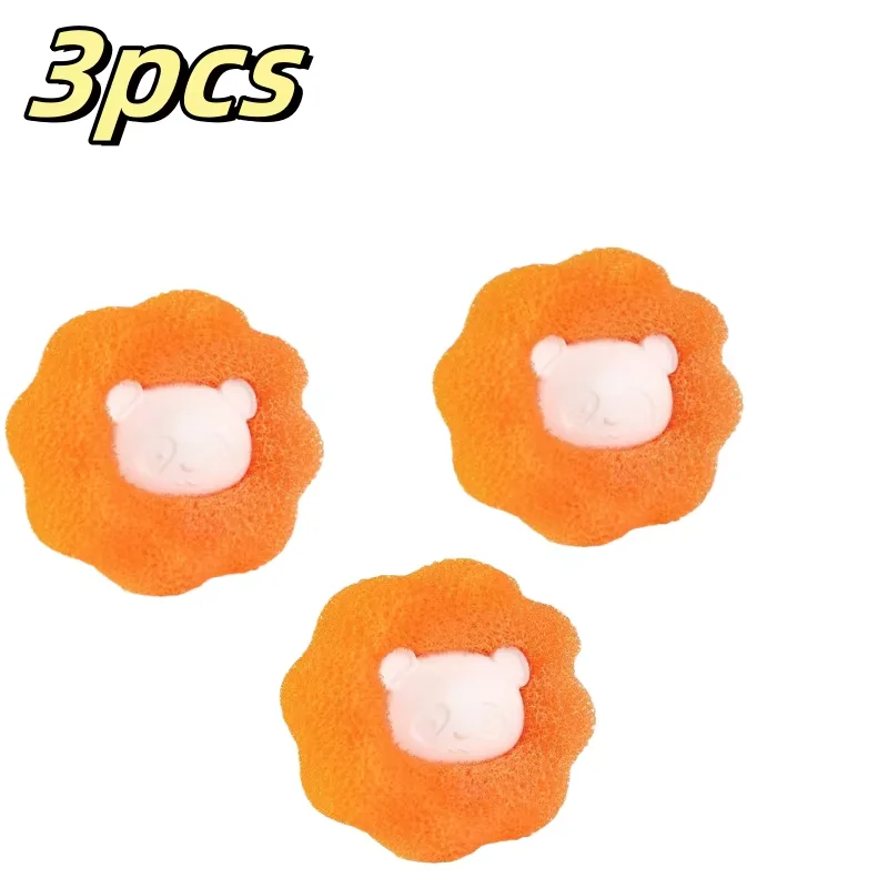 Pet Hair Remover Reusable Ball Laundry Washing Machine Filter Wool Sticker Cat Hair Remover Pet Fur Lint Catcher Home