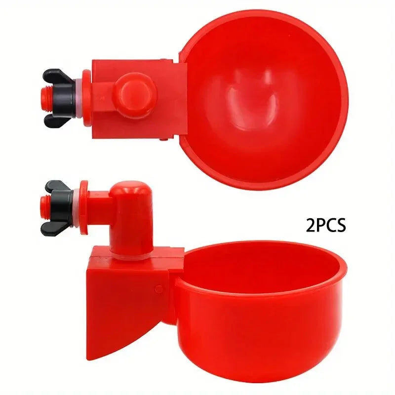 Chicken Drinking Bowl Poultry Automatic Water Dispenser Pigeon Automatic Water Dispenser Small Chick Feeding Bowl Chicken Coop