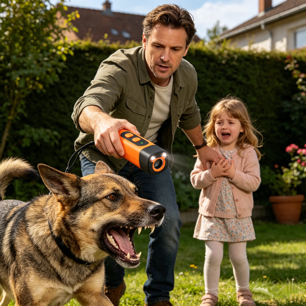 Rechargeable Ultrasonic Pet Training Control Device Dog Barking Deterrent Trainer to Stop Barking