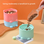 Cat slow food bowl small cat and dog anti-choking bowl neck protection design cat and dog feeding device pet supplies