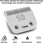Dog Grooming Clipper Replacement Blades Compatible with Andis Pet Clipper/Oster-A5/Wahl KM-10 Series Dog Clipper