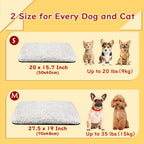 Self-Heating Pet Pads Blanket Puppy Pad Warm Cushion Mat for Cats Dogs Washable Pets with Thermal Cats Dogs Bed