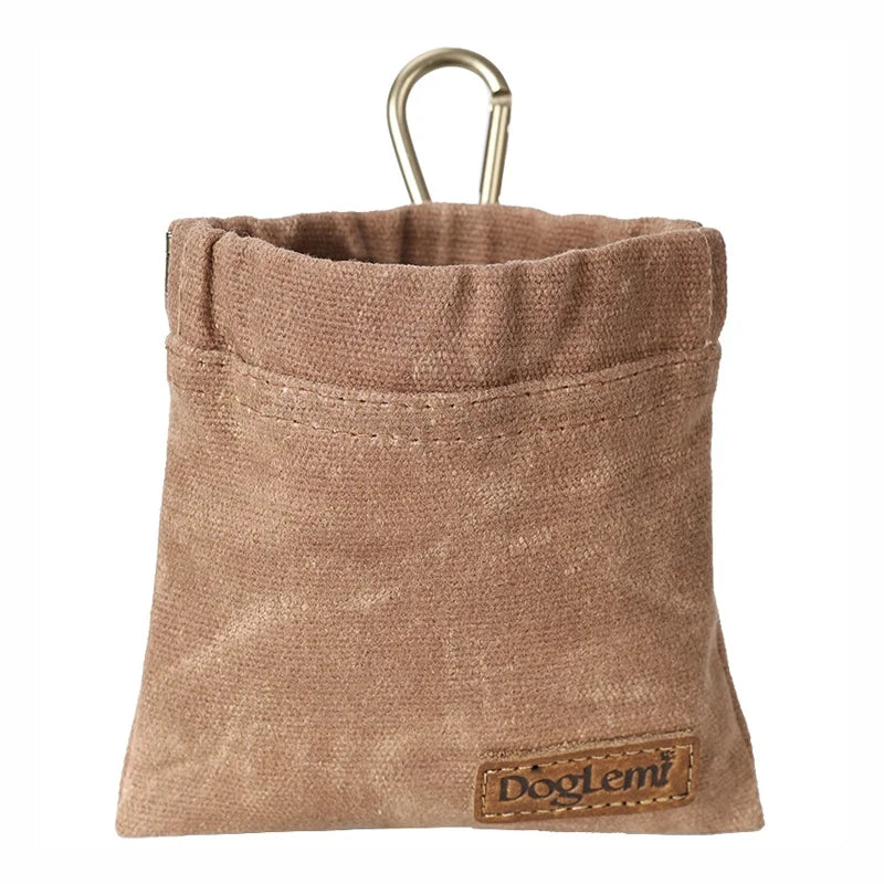 Dog Training Snack Bag Outdoor Travel Pet Dog Treat Pouch Portable Oil Resistance Food Dispenser Bag Durable Pet Accessories
