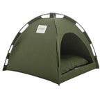 Pet Nest Tent Semi Closed Foldable Outdoor Pet Supplies Breathable Tent Pet Summer Cooling Warm Pads Pet Decoration Supplies
