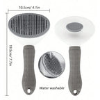 Pet Anti-Slip Grooming Brush Cat Hair Removal Comb Accessories for Cats Needle Comb to Remove Floating Hair Supplies Products