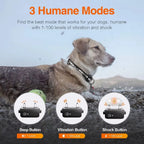 1000m Dog Training Collar with Remote Control ,Waterproof Electric Collar for All Size Dogs ,Rechargeable Dog Anti Bark Collar
