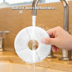4/8/12Pcs Dog Feeders Fountain Filters Cat Water Replacement Filter for 2/2.4L Pet Fountain Filtration System Pre-Filter Sponges