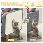 Trimmable Cat Scratch Mat Self-Adhesive Cats Scratch Carpet Anti Cat Scratcher Furniture Couch Corner Indoor Sofa Wall Protector