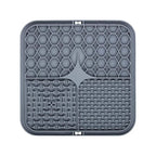 Pet Lick Silicone Mat Dogs Pet Slow Food Plate for Dog Bathing Distraction Silicone Dog Sucker Food Training Dog Feeder Supplies