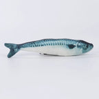 of cat-teasing toys simulation fish tear-teasing cat chew plush toys fish cat supplies Pet supplies