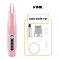New Product Pet Dog Electric Beauty Trimmer with LED Light Pet Foot Hair Trimmer Low Noise Cat Dog Face Foot Ear Hip Claw Shaver
