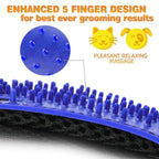 1Pcs Cat Hair Removal Gloves Pet Beauty Cleaning Brush Plastic Durable Convenient Cat/Dog Massage Gloves Pet Hair Removal Tool