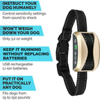 Homefish Dog Collar Anti Bark Control proof Rechargeable Anti Barking For Dogs Training Collars