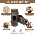 Indestructible Dog Toy for Aggressive Chewers, Frozen Treat Holder with Molds to Keep Large Dogs Busy & Reduce Anxiety