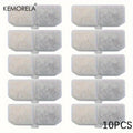 KEMORELA 10/16PCS Pet Water Fountain Activated Carbon Filters 113x43mm Resin Core Compatible with Cat Dog Smart Water Dispensers