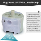 1pc Water Pump For Pet Fountain Stainless Steel Water Feeder Water Pump SMA-800 Ultra-Quiet USB（No Plug Only Water Pump ）