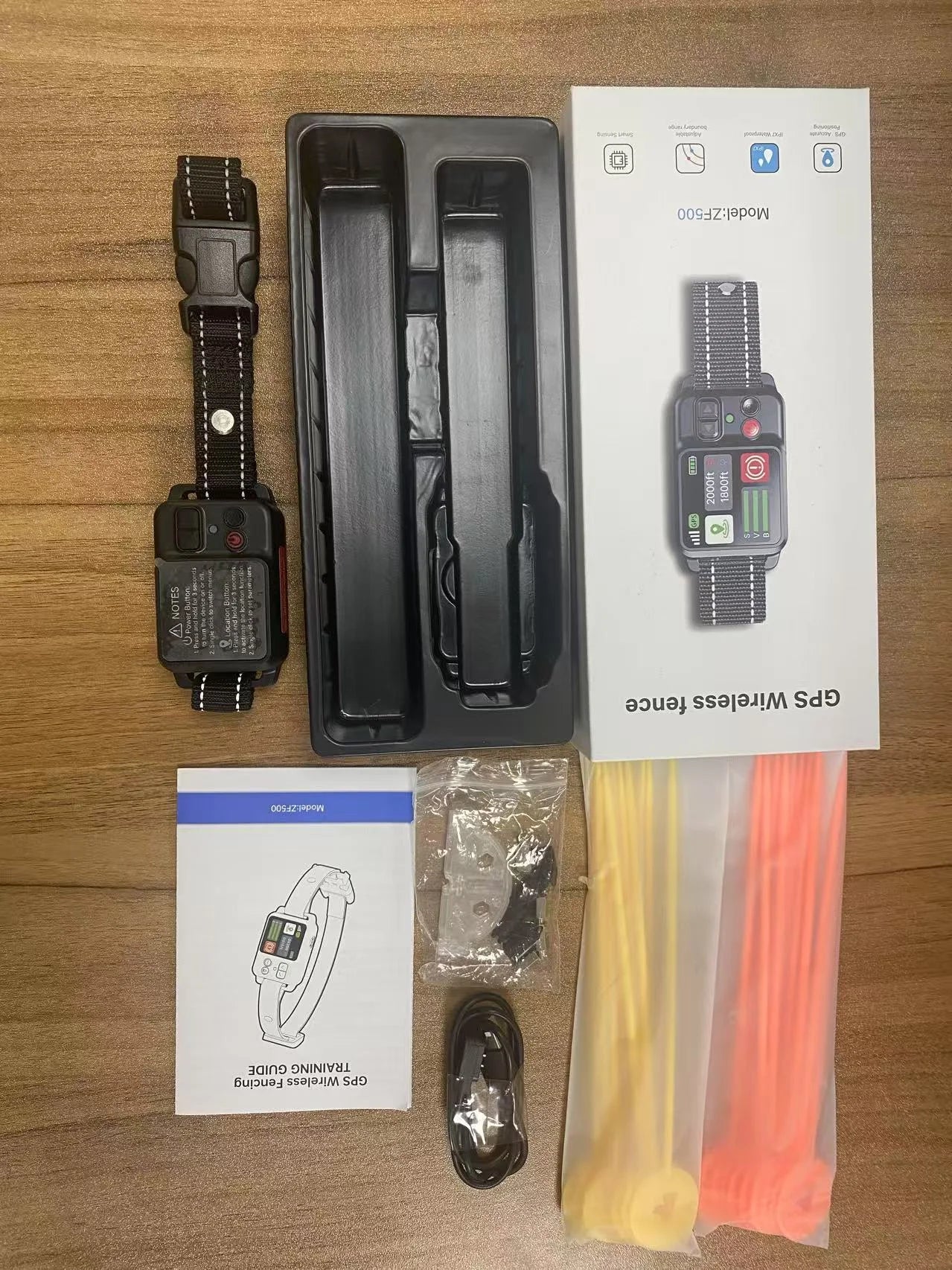 Smart GPS Pet Electronic Fence - New Model Wireless Dog Containment System with Outdoor Waterproof & Anti-Loss Shock Collar
