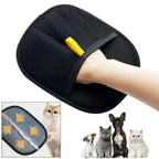 Pet Grooming Gloves Reusable Static Dedusting Brush Gloves Removing Dog Cat Hair From Sofa Carpet Clothes Pet Dog Hair Remover