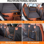Dog Seat Cover Car Seat Cover For Pets,Waterproof Pet Seat Cover Hammock Scratch Proof Nonslip Durable Soft Pet Back Seat Covers