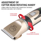 Pet hair trimmer - Dog, Cat, Rabbit and Dog Hair Clippers - Beard Trimmer Set - Electric scissors for pet grooming