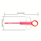 Pet Medicine Feeder Cat Tablet Syringe Feeder Soft Tip Dual Purpose Feeder Cat Pill Shooter Pet Pills Applicator Random Color