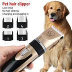 Pet hair trimmer - Dog, Cat, Rabbit and Dog Hair Clippers - Beard Trimmer Set - Electric scissors for pet grooming