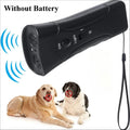 1Pcs Dog Repeller LED Ultrasonic From Dogs Anti Barking Device Laser Dog Repeller Training Device