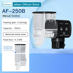 Jebao Jecod New Aquarium Fish Tank Feeder Intelligent Automatic Feeder Digital Timing Wifi Wireless Remote Control Fish Feeding