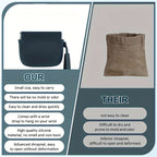 1pc Portable Silicone Dog Treat Bag Pet Dog Train Food Snacks Pockets Bag Walking Dog Training Food Storage Product Supply