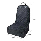 Dog Car Front Seat Cover Waterproof Non-Slip Car Rear Back Seat Mat Car Rear Seat Mat Cushion Protector Car Travel Accessories