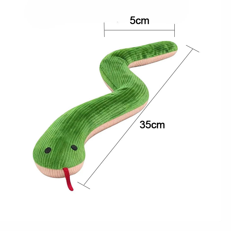 Dog Toy Snake Interactive Toy Kitten Kick Toy Interactive Pet Toy for Indoor Cats 16.5 Inches Pet Supplies