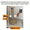 Cat Scratch Board Toy Turntable Durable Sisal Scratching Board Cat Supplies Cats Grab Column Cats Climbing Frame Pet Product