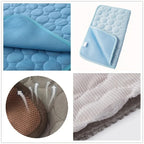 Summer Dog Cooling Mat Pet Cold Bed Extra Large for Small Big Dogs Pet Accessories Cat Durable Blanket Sofa Ice Pad Blanket