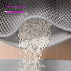 Large Cat Litter Mat Waterproof Double Layer Litter Trapping Clean Pad for Cat Litter Box Durable and Easy to Clean