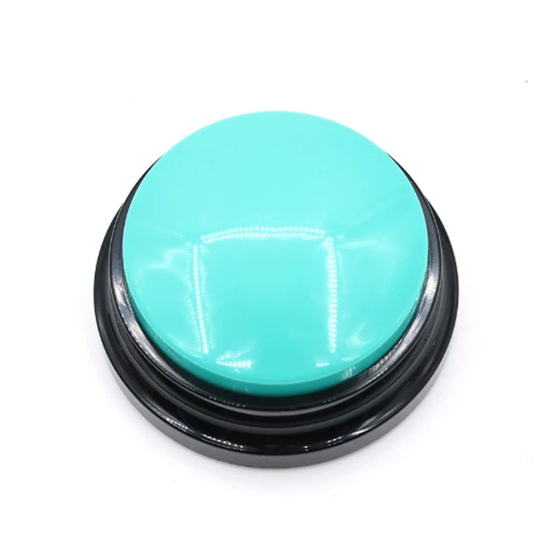 Hot Dog Communication Buttons Voice Recording Button for Pet Training 30 Second Record Playback Funny Gift for Talking