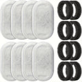 8PCS Cat Water Fountain Replacement Filters - for Clean Drinking Water - Fits Multiple Models Ideal for Small Animals Dispenser