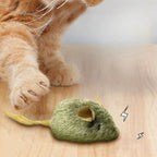 Squeaky Mouse Smart Induction Sound Plush Small Mouse Self-entertainment Distraction Cat Teaser Pet Toy Sale Cat Toy Simulation