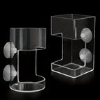 Non-Slip Aquarium Feeder Ring - Essential Fish Feeding Supplies, Floating Food Feeder Square/Round for Fish Tank