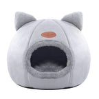 New Deep Sleep Comfort In Winter Cat Bed Iittle Mat Basket Small Dog House Products Pets Tent Cozy Cave Nest Indoor Cama Gato