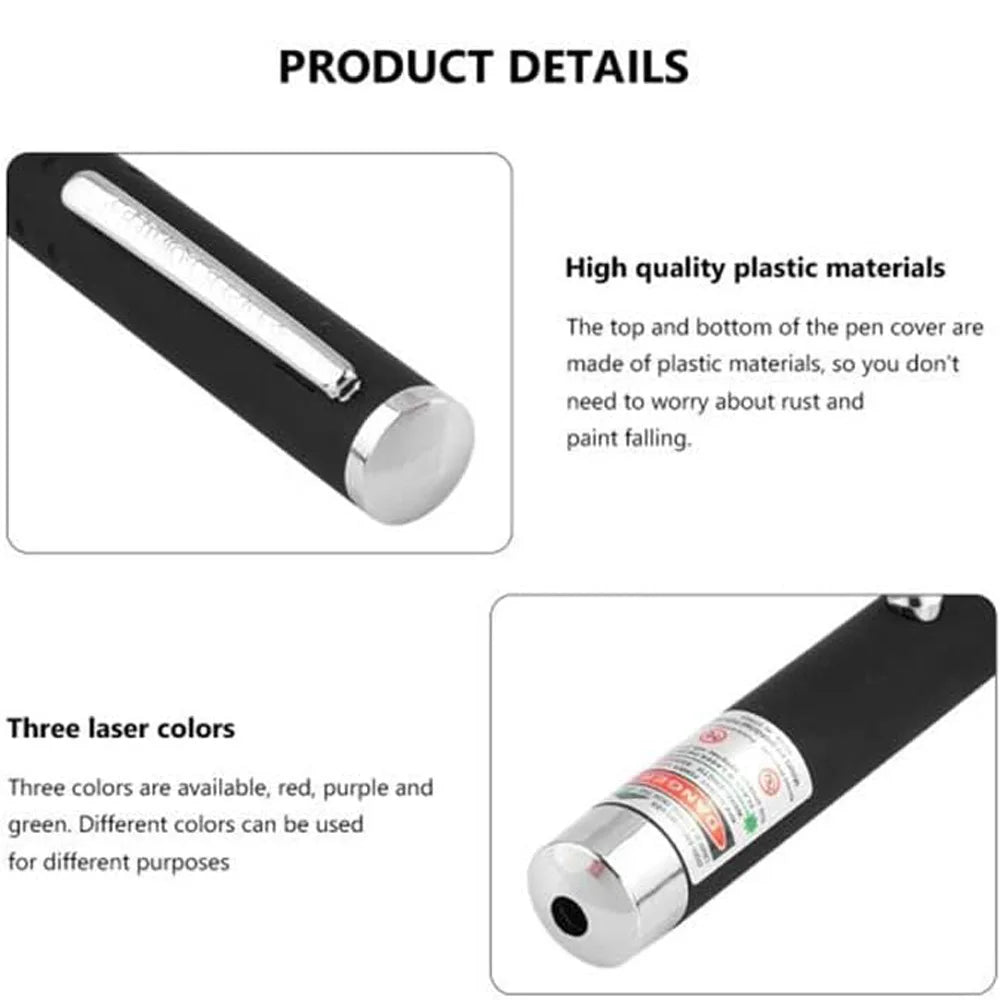 2-in-1 Mini LED Laser Pointer Pet Training Flashlight Scratching Toys for Pets and Cats birthday Gifts