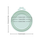 1 Reusable Silicone Pet Can Lid Bpa Free, Suitable For Most Sized Dog And Cat Cans - Keeps Food Fresh Prevents Bacterial Odors