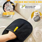Upgrated Pet Hair Remover Brush Double-Sided Fur Hair Deshedding Brush Glove for Dog Cat for Deshedding Cleaning Carpets Sofas